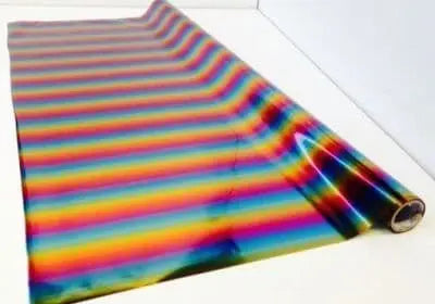 Rainbow Foil Heat Transfer Foils – Vibrant & Durable