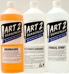 screen printing stencil strip screenwash and degreaser