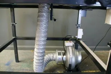 MANUAL SCREEN PRINTING FLATBED TABLE No.2With guided squeegee and vacuum.70x100cm B1 SIZE Art2Silkscreen