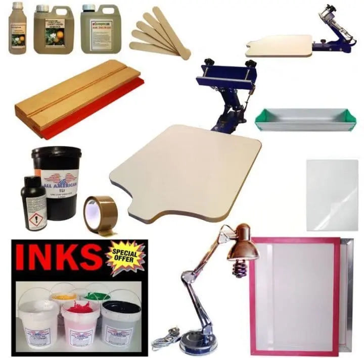 1 colour screen printing kit