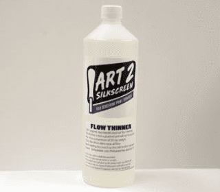 Screen printing plastisol flow thinner