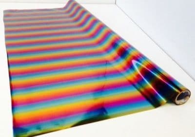 Rainbow Foil Heat Transfer Foils – Vibrant & Durable