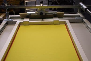 MANUAL SCREEN PRINTING FLATBED TABLE No.2With guided squeegee and vacuum.70x100cm B1 SIZE