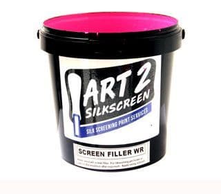 screen printing screen filler water resistant