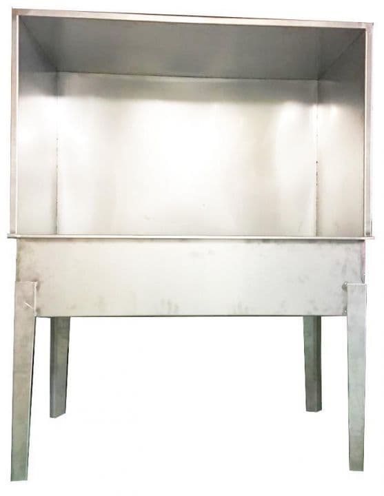 Washout Booth Stainless Steel L (Large) IN STOCK